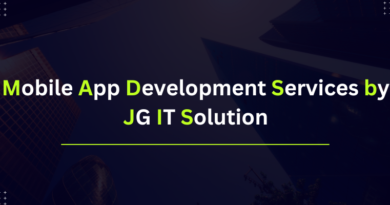 Mobile App Development Services by JG IT Solution