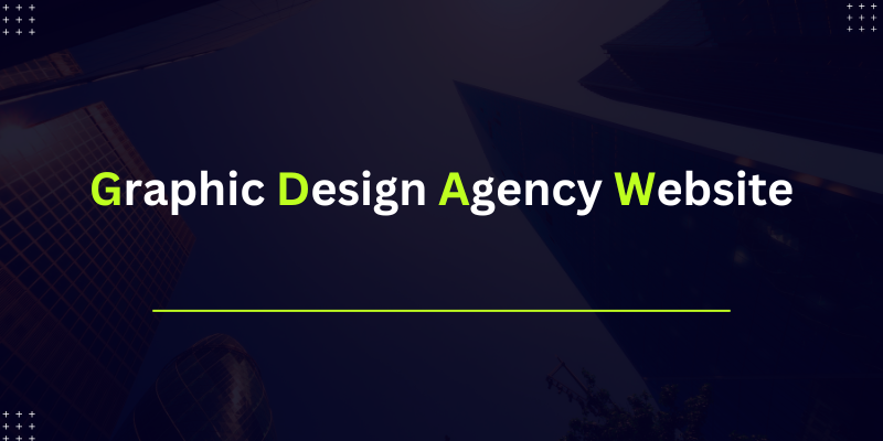 Graphic Design Agency Website